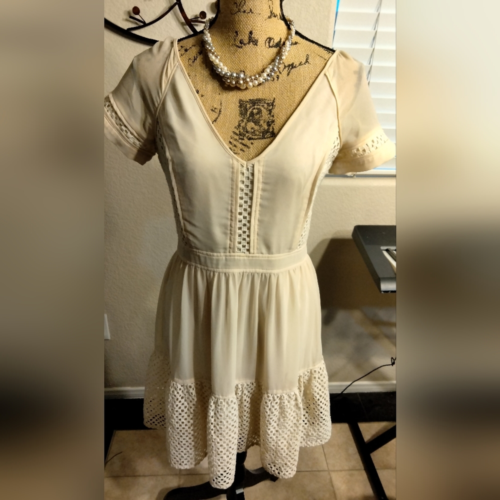 Dress off white
